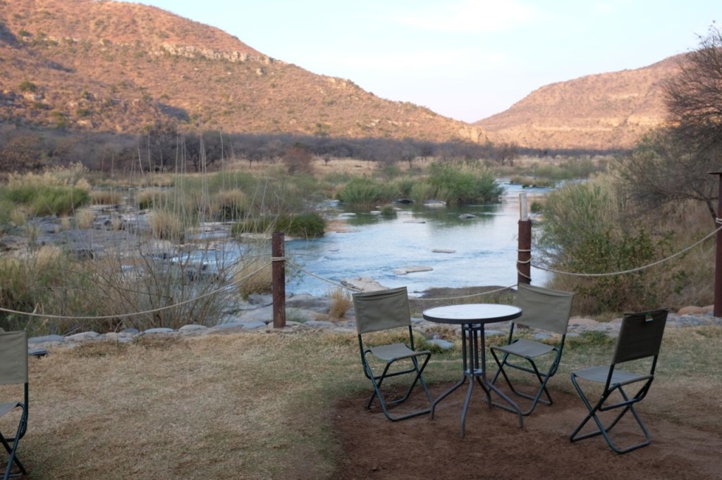 View from the camp over the Tugela River
